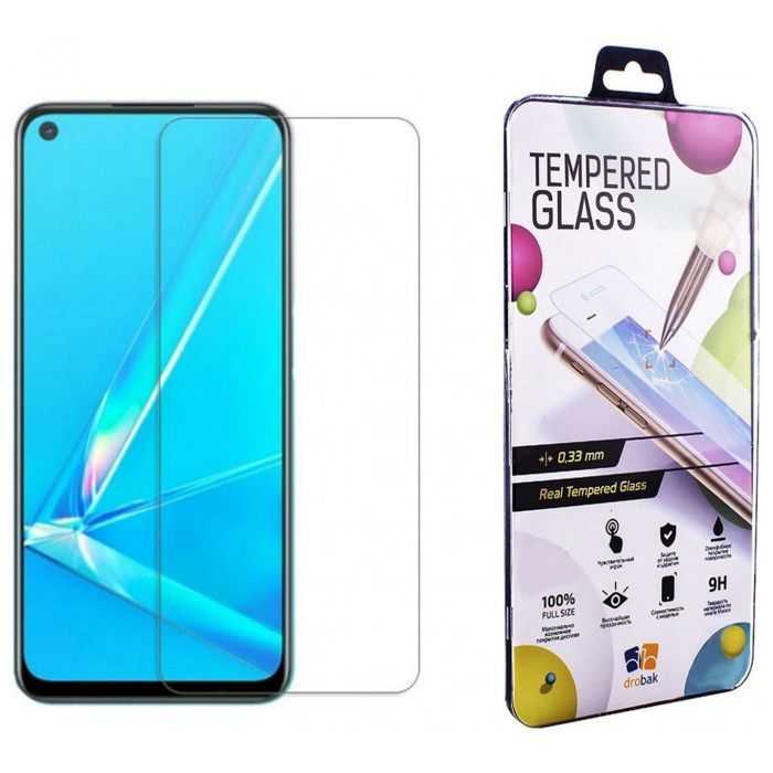 Стекло защитное Drobak Realme V5 Tempered glass (222243) Фото