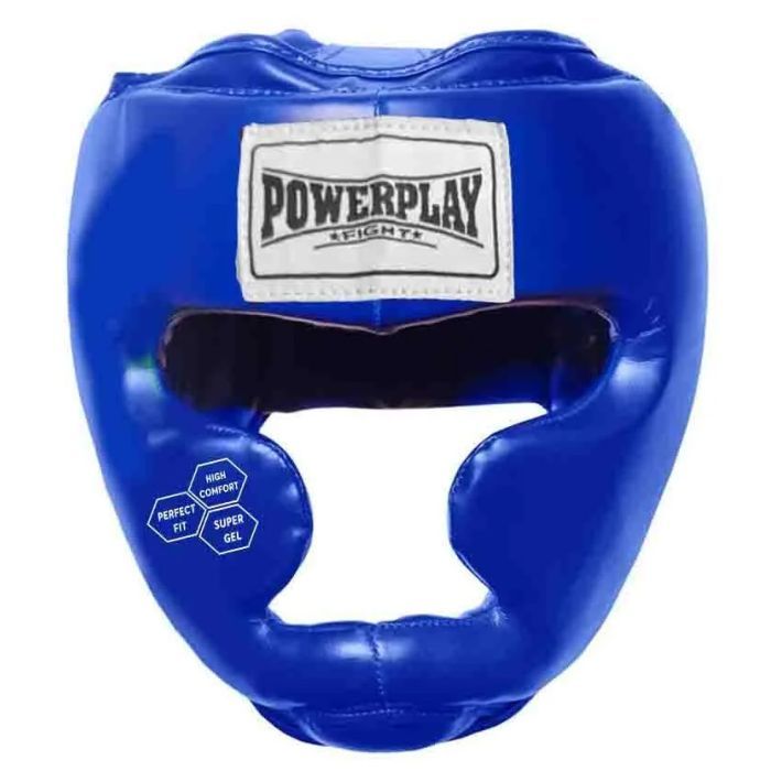 Боксерский шлем PowerPlay 3043 XS Blue Фото