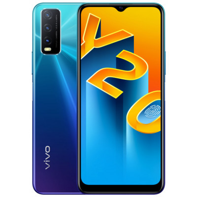 Мобильный телефон Vivo Y20 4/64GB Nebula Blue Фото