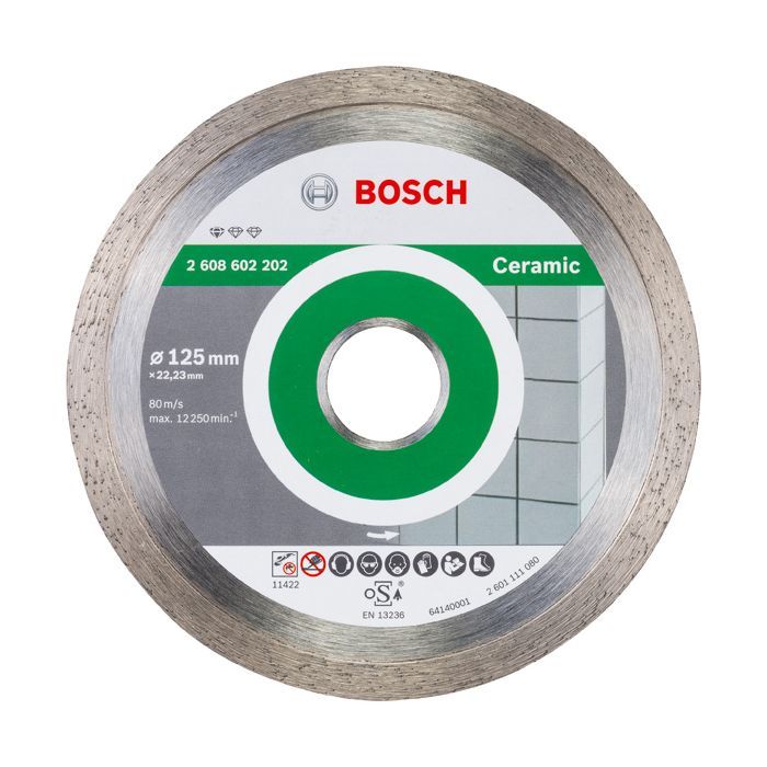 Круг отрезной Bosch Standard for Ceramic 125-22.2 Фото