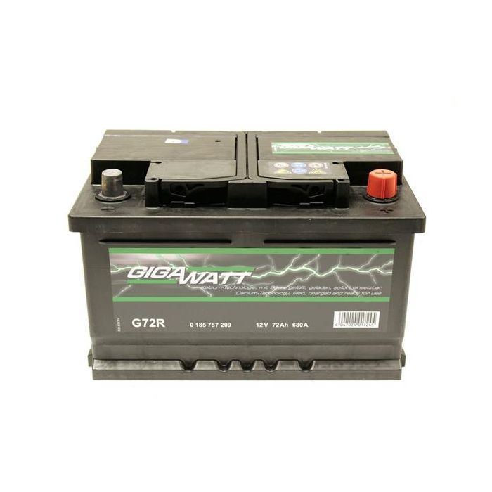 Аккумулятор автомобильный GigaWatt 72А Фото