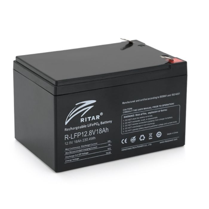 Батарея LiFePo4 Ritar R-LFP 12.8V 18Ah Фото