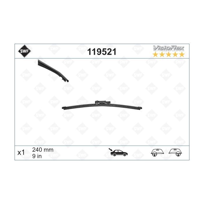 Щетка стеклоочистителя SWF 119521 Фото