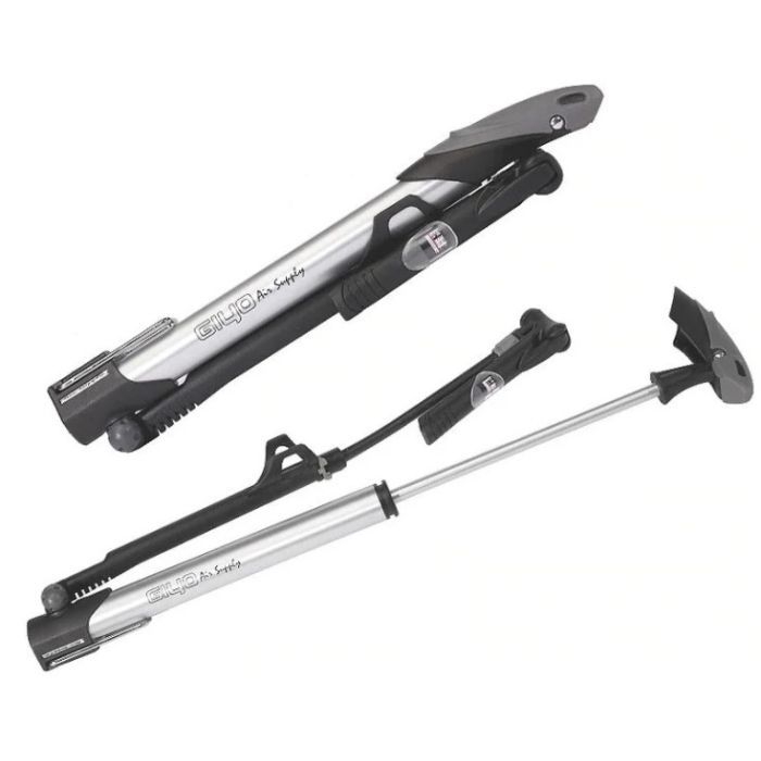 Велосипедный насос Giyo AV/FV 140psi GM-71 Grey Фото