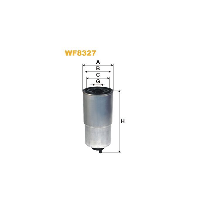 Фильтр топливный Wixfiltron WF8327 Фото