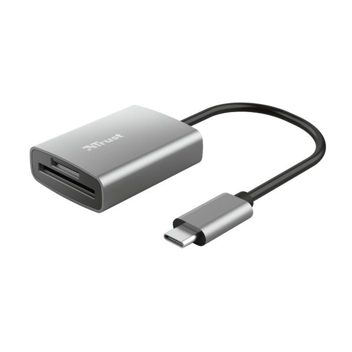 Считыватель флеш-карт Trust DALYX FAST USB-C ALUMINIUM Фото