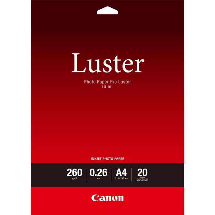 Фотобумага Canon A4 Luster LU-101 20л Фото