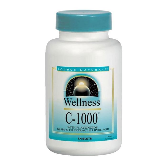 Витамин Source Naturals Вітамін С-1000, Wellness, 50 таблеток Фото