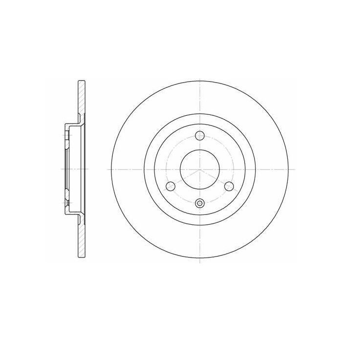 Тормозной диск LPR C1221P Фото