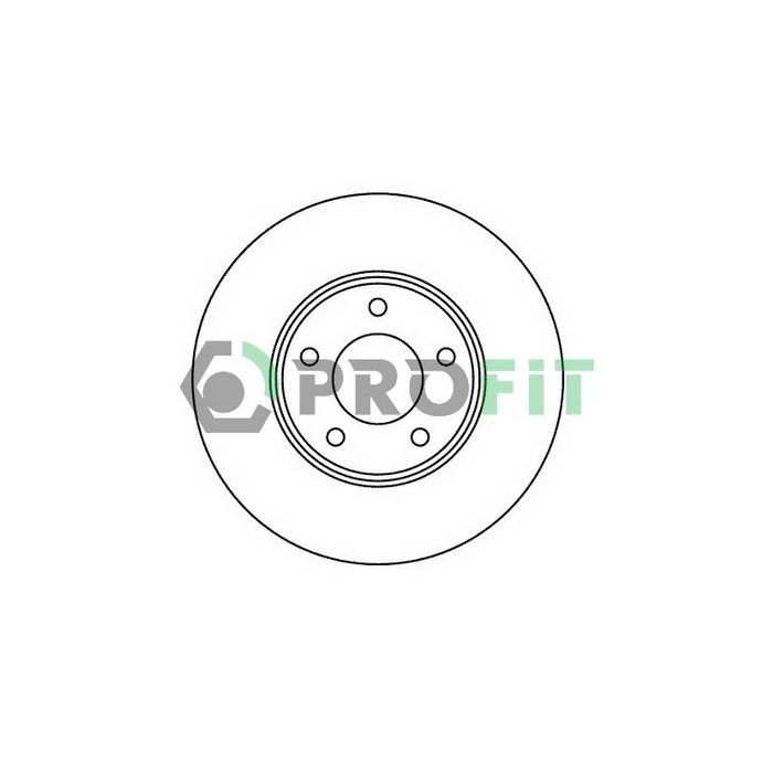 Тормозной диск Profit 5010-2007 Фото