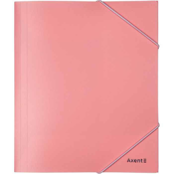 Папка на резинках Axent A5 410 мкм Pastelini pink Фото