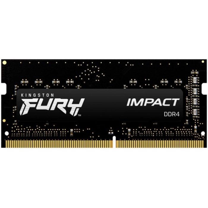 Модуль пам'яті для ноутбука SoDIMM DDR4 8GB 2666 MHz Fury Impact Kingston Fury (ex.HyperX) (KF426S15IB/8)