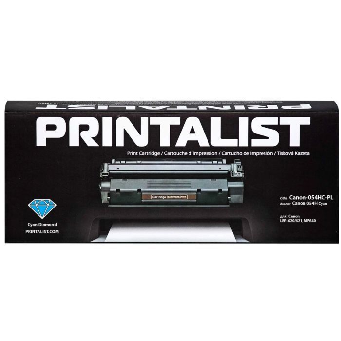 Картридж Printalist Canon 054H Cyan Фото