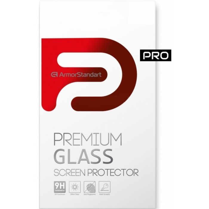 Стекло защитное Armorstandart Pro Vivo V21 4G Black Фото