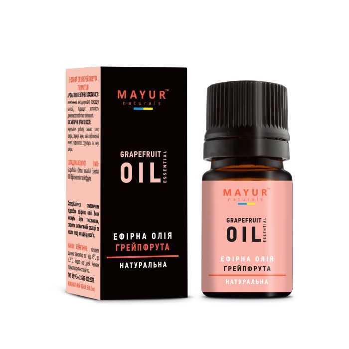 Эфирное масло Mayur Грейпфрута 5 мл Фото