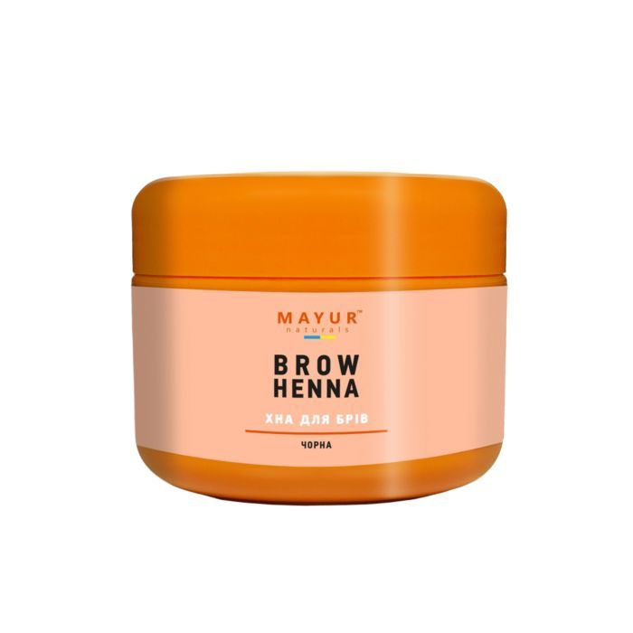 Хна Mayur для бровей Черная 10 г Фото