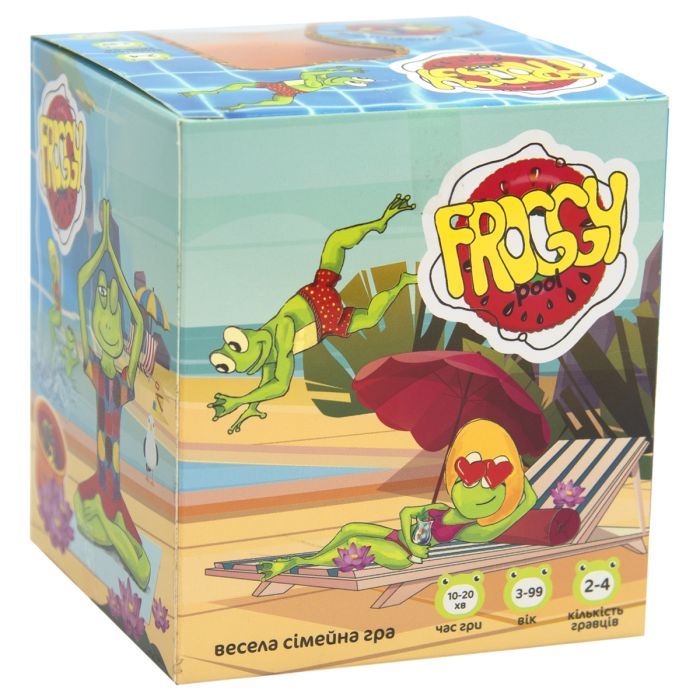 Настольная игра Strateg Froggy Pool (українська мова) Фото