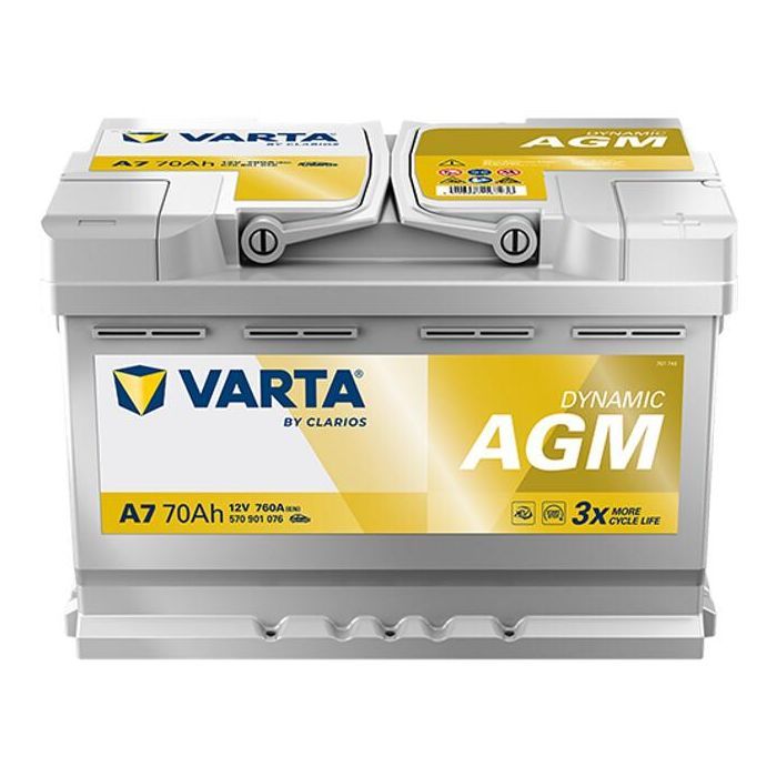 Аккумулятор автомобильный Varta Silver Dynamic 70Аh Фото