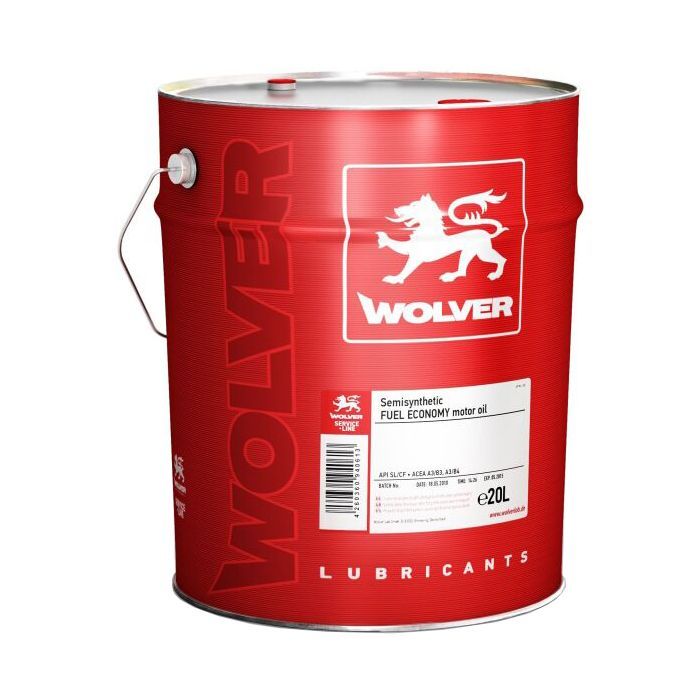 Моторное масло Wolver Turbo Power 15W-40 20л Фото