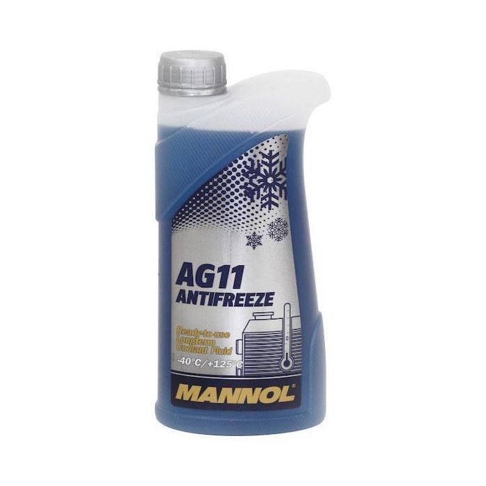 Антифриз Mannol AG 11 (-40) Longterm син, 1л Фото