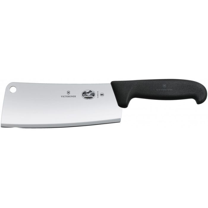 Кухонный нож Victorinox Fibrox Cleaver 19 см Black Фото