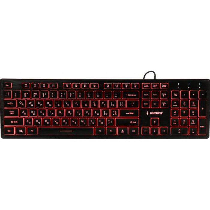 Клавиатура Gembird KB-UML3-01-UA Black Фото