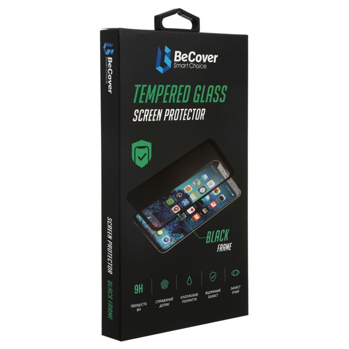 Стекло защитное BeCover Xiaomi Poco M4 Pro 5G Black Фото