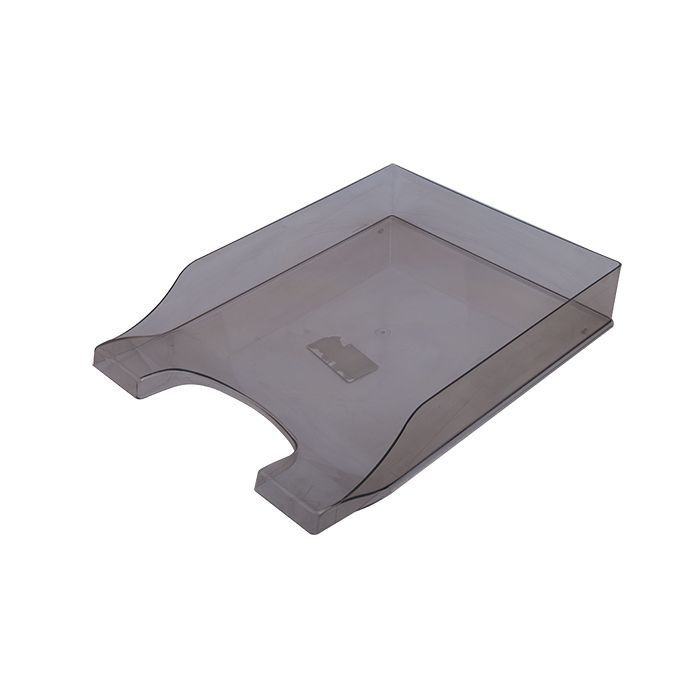 Лоток для бумаг Арника горизонтальний Симетрія, димчастий Фото