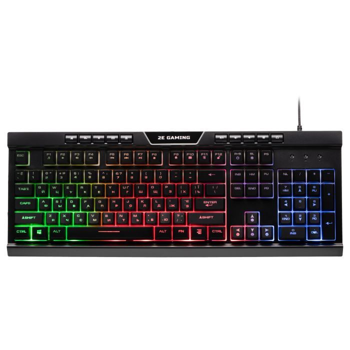 Клавиатура 2E GAMING KG300 LED USB Black Фото