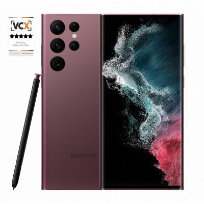 Мобильный телефон Samsung Galaxy S22 Ultra 5G 8/128Gb Dark Red Фото
