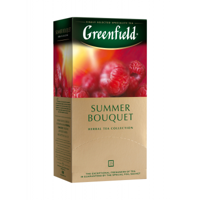 Чай Greenfield 2г * 25 пакет SUMMER BOUQUET Фото