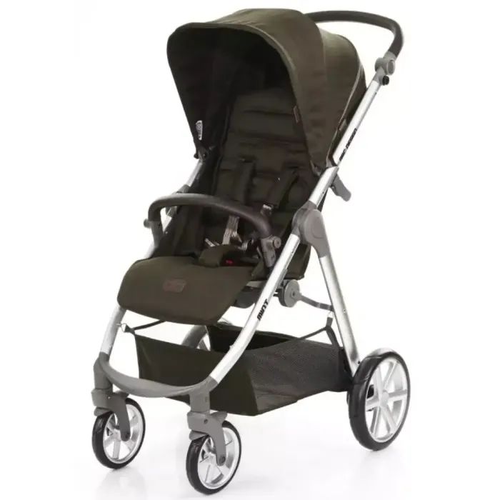 Коляска ABC design Mint, Leaf коричневая Фото