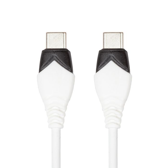 Дата кабель PowerPlant USB-C to USB-C 1.0m Фото