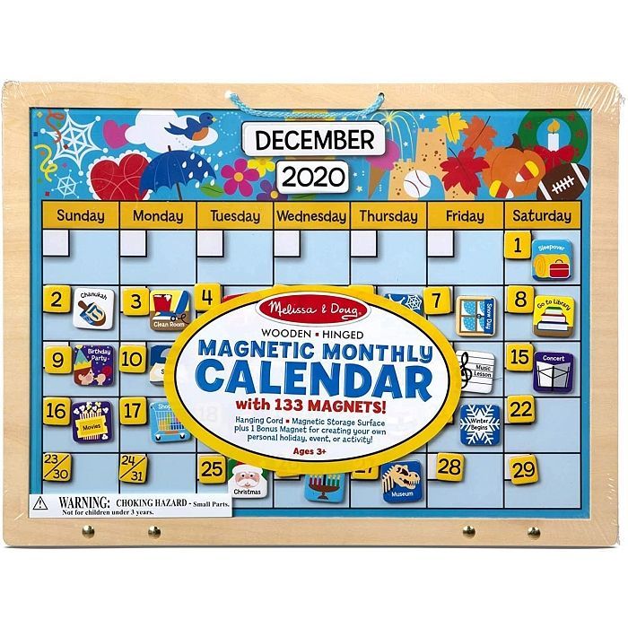 Игровой набор Melissa&Doug Вечный магнитный календарь Фото