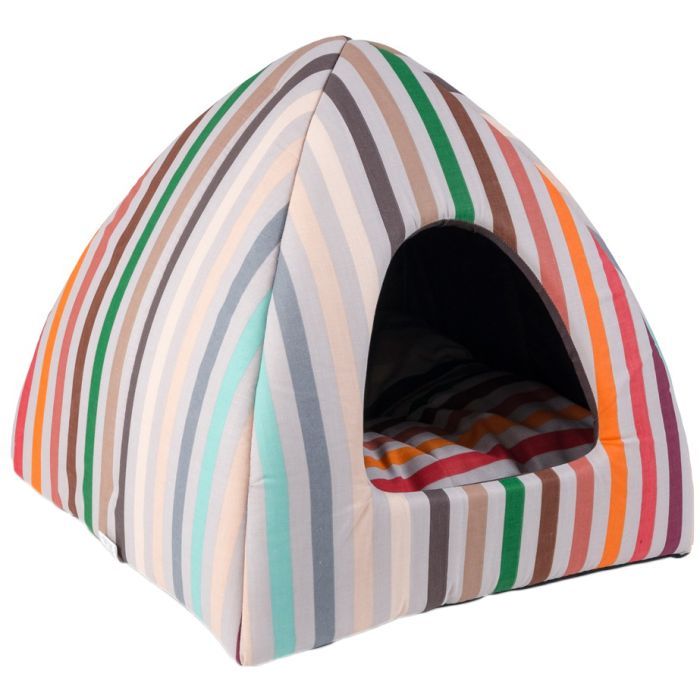 Домик для животных Природа "CAPRICE" 38х38х36 см (полоска) Фото