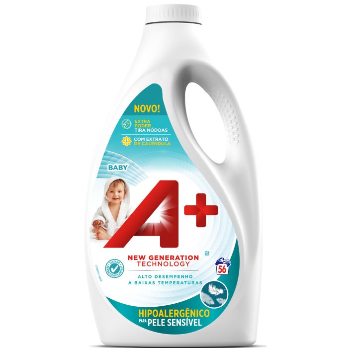 Гель для стирки A+ Baby 2.8 л Фото