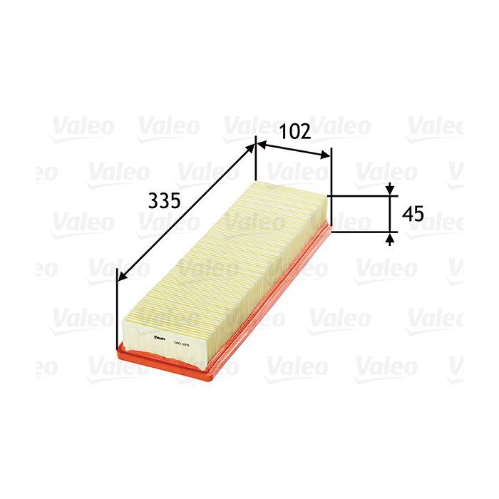 Воздушный фильтр для автомобиля Valeo 585078 Фото