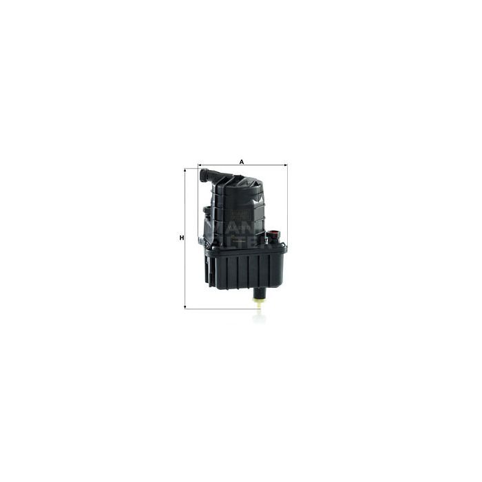 Фильтр топливный Mann WK939/3 Фото