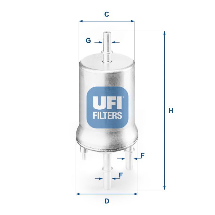 Фильтр топливный UFI 31.832.00 Фото