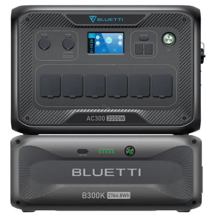 Зарядная станция BLUETTI PowerOak AC300 3000W + B300K 2764.8Wh Фото
