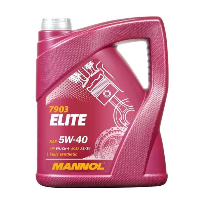 Моторное масло Mannol ELITE 5л 5W-40 Фото