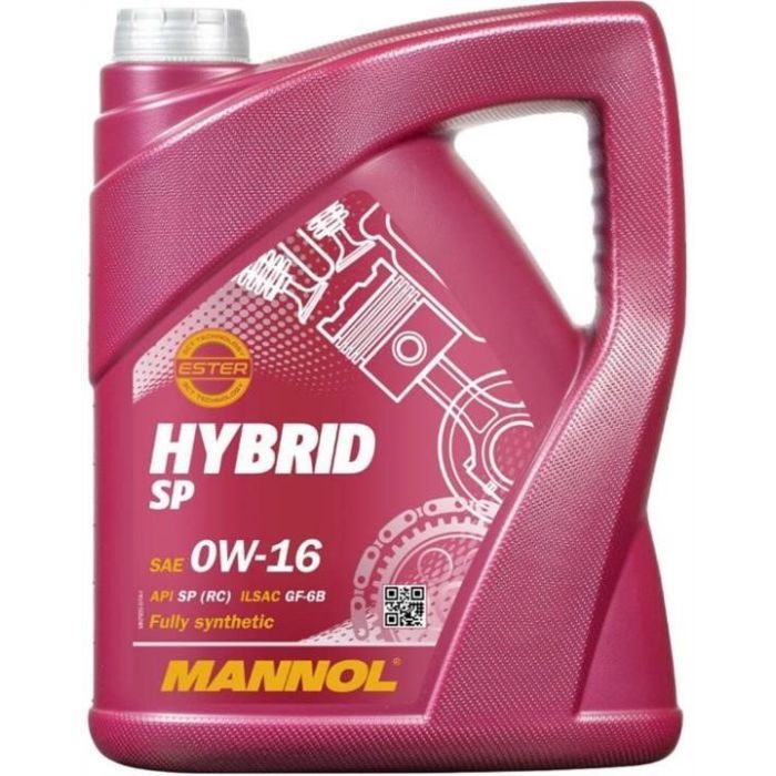 Моторное масло Mannol HYBRID SP 5л 0W-16 Фото