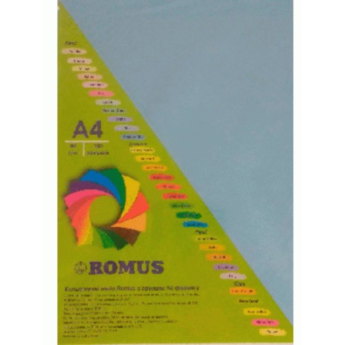 Бумага Romus A4 80 г/м2 100sh Blue ice Фото