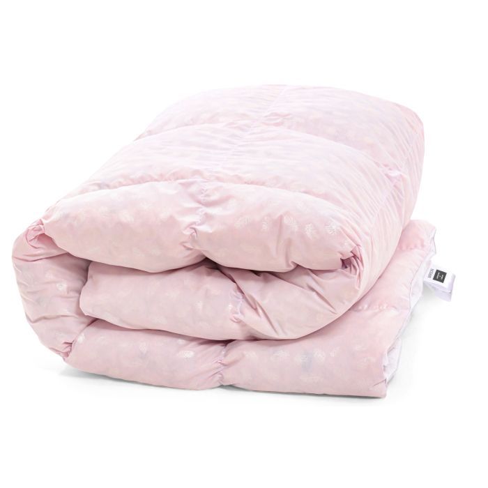 Одеяло MirSon пуховое 1856 Bio-Pink 90 пух Зима+ 110x140 Фото