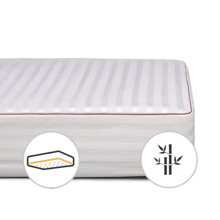 Наматрасник MirSon DeLuxe Bamboo 691 120x200 см Фото