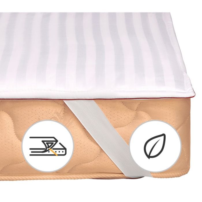 Наматрасник MirSon Deluxe с Тенсель (Modal) 337 140x190 см Фото