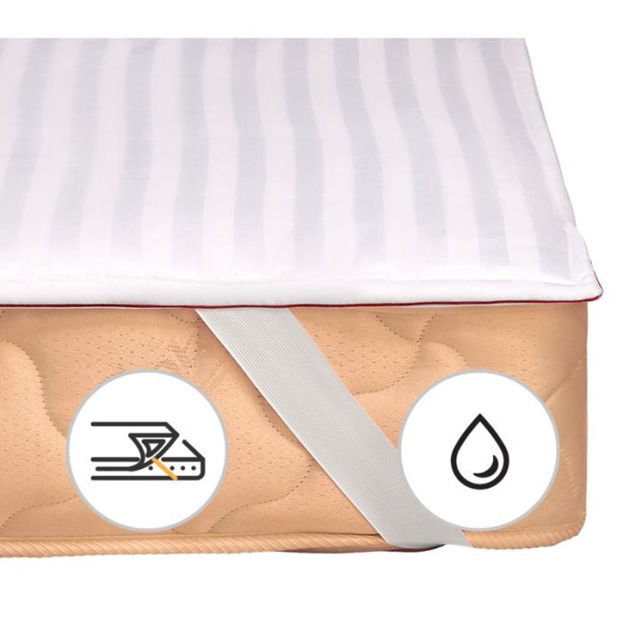 Наматрасник MirSon Deluxe Тенсель (Modal) 314 70x190 см Фото