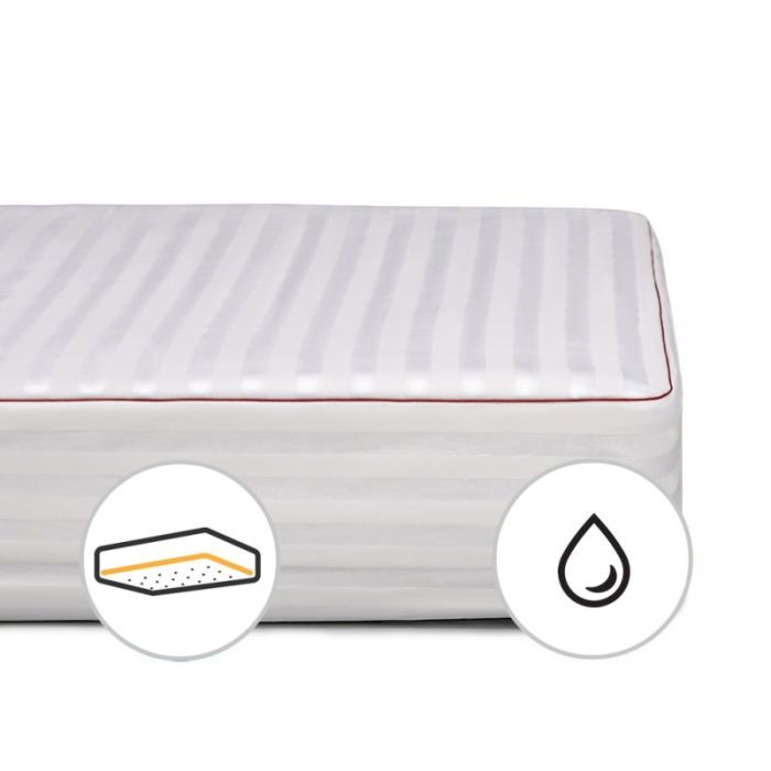 Наматрасник MirSon Deluxe Тенсель (Modal) 315 70x140 см Фото