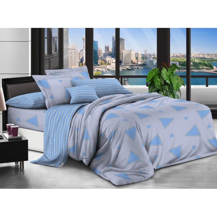 Постельное белье MirSon Бязь Premium №106 Paula 2 143х210х2 Фото