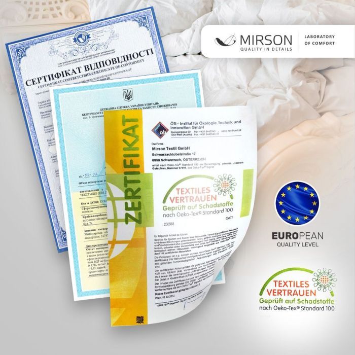 Одеяло MirSon антиалергійна Тенсел (Modal) 0360 деми 110х140 см Фото 10